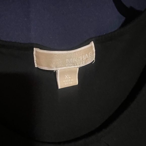 Michael Kors Black Relaxed Blouse - Picture 3 of 3